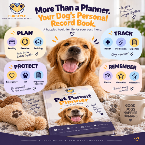 FurStyle™ Pet Parent Planner – Dog Edition | Editable Digital PDF